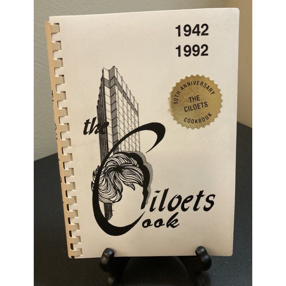 Pittsburgh Ciloets Women Carnegie Illinois US Steel 1992 Cookbook‎ Recipe Vtg